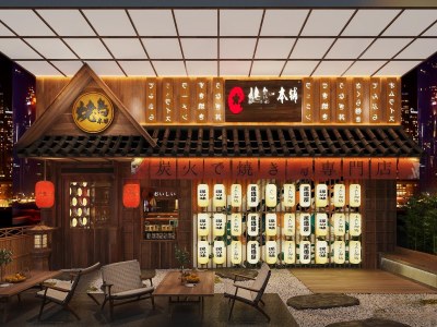 日式烧鸟本铺3D模型下载